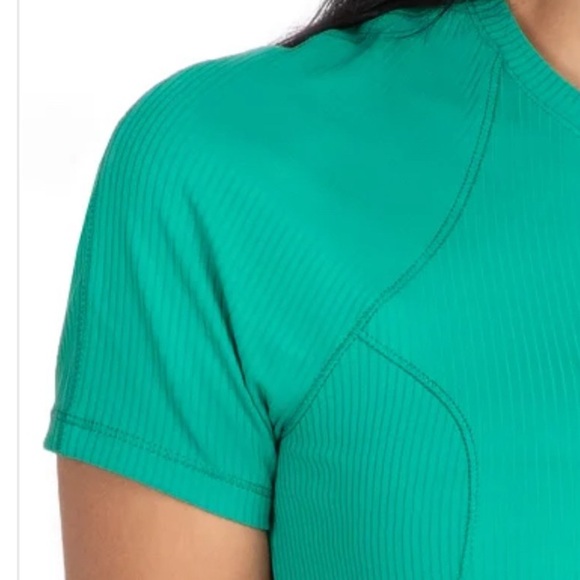 Spyder Active Ribbed Short Sleeve Tee - Picture 3 of 7